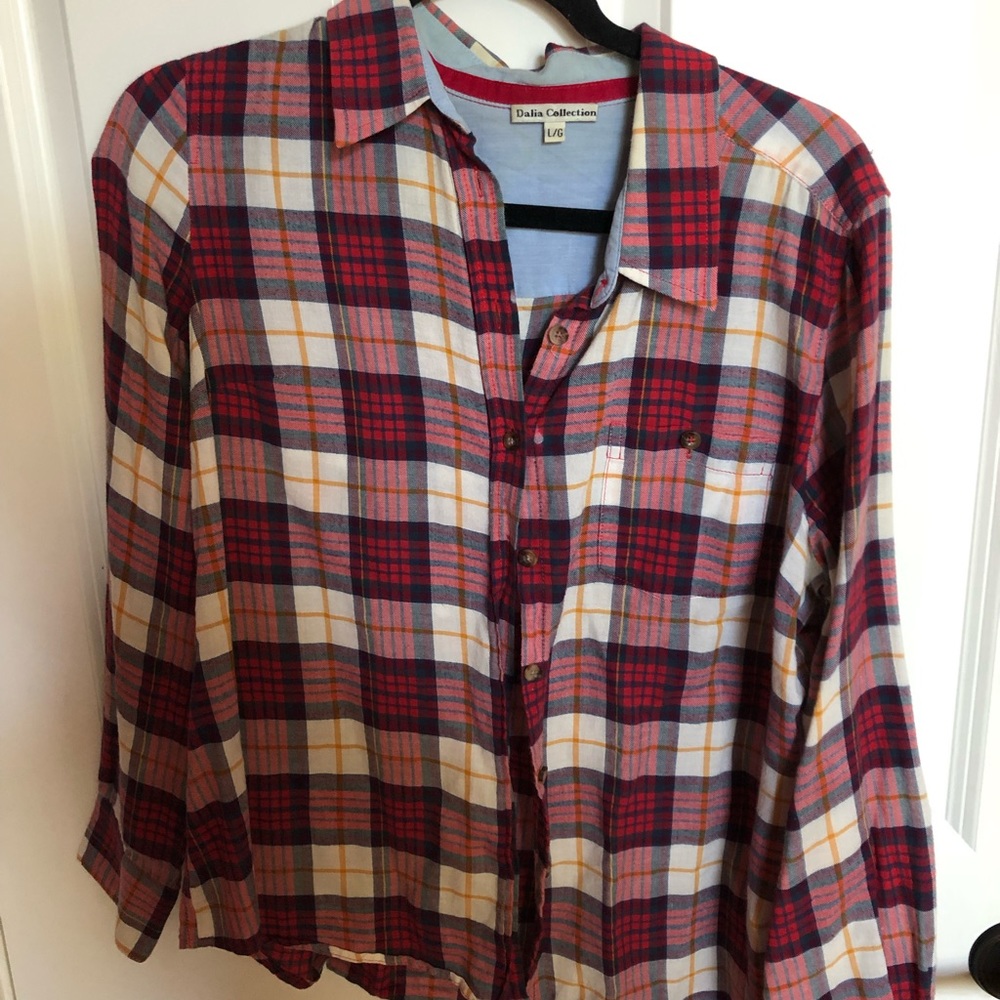 Plaid Button Down Shirt